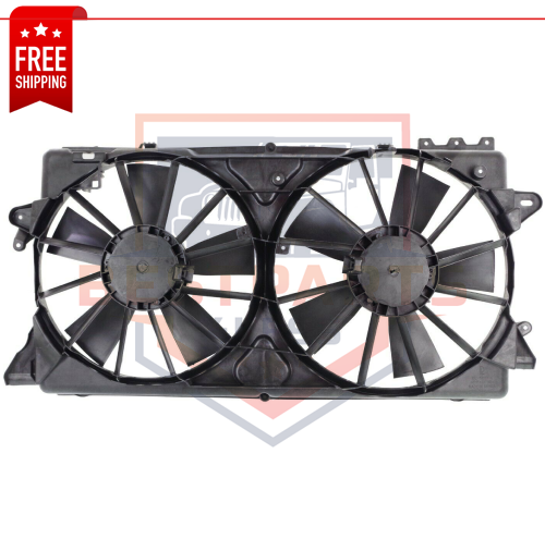 New Radiator Dual Cooling Fan Assembly For Ford Pickup Truck Suv