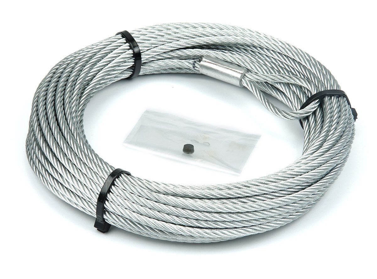 Warn 60076 Steel Rope For Atv 3/16" x 50