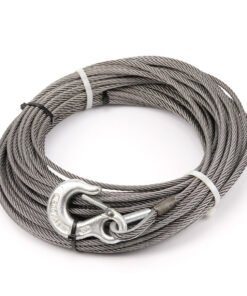 Warn 24893 Winch Cable & Hook 1/4" X 100 - 7,000 Lb