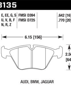 Hawk 95-02 BMW M3 Performance Ceramic Street Front Brake Pads