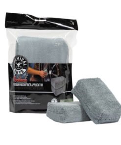 Chemical Guys Workhorse Microfiber Applicator - 5in x 3in x 1.5in - Gray - 2 Pack - Case of 24