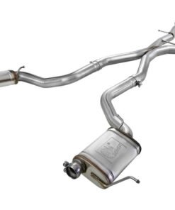 aFe MACHForce XP Cat-Back Exhaust Stainless No Tips 12-15 Jeep Grand Cherokee SRT/SRT-8 V8 Hemi 6.4L