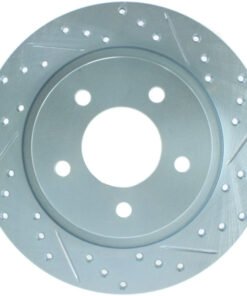 StopTech Select Sport 09-13 Mazda 3 Slotted & Drilled Left Rear Brake Rotor