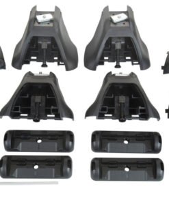 Rhino-Rack 12-19 Volkswagen Passat 4 Door Sedan Heavy Duty 2500 2 Bar Roof Rack - Silver