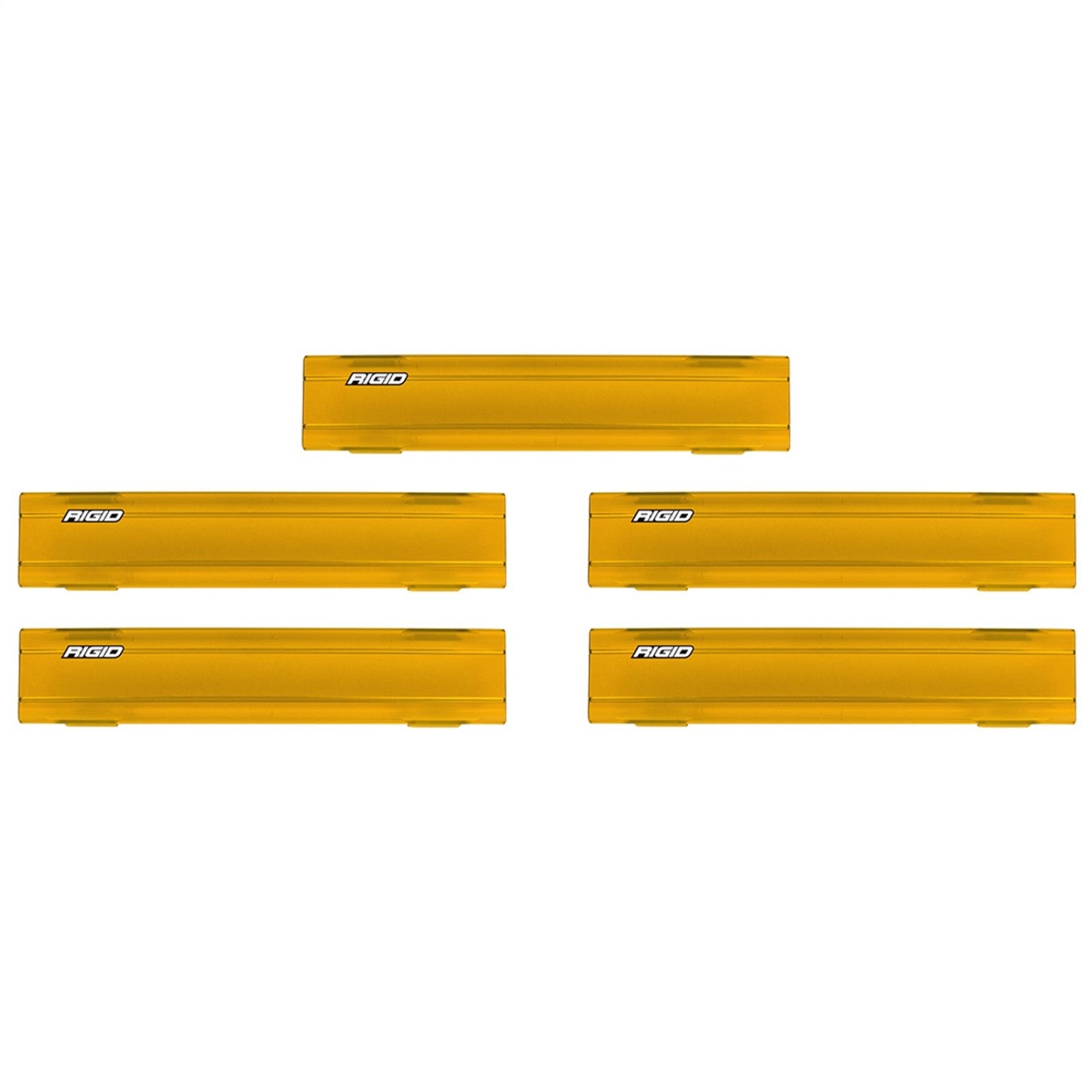 RIGID Industries 134364 RIGID Light Cover For 54 Inch RDS SR-Series, Amber, Set Of 5