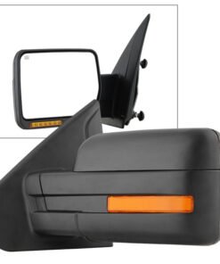 Xtune Ford F150 07-14 Power Heated Amber LED Signal OE Mirror Left MIR-03349EH-P-L