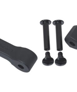 Kentrol 97-06 Jeep Wrangler TJ Replacement Hood Catch Rubbers Pair - Textured Black