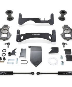 Fabtech 14-18 GM C/K1500 w/OE Forged UCA 6in Basic System Gen II w/Rear Stealth Shocks