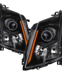 xTune Cadillac SRX 10-14 OE Style Halogen Headlights - Black HD-JH-CSRX11-AM-BK