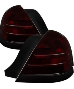 Xtune Ford Crown Victoria 1999-2011 OEM Style Tail Light Red Smoked ALT-JH-FCV98-OE-RSM