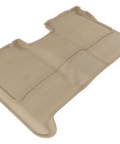 3D MAXpider 2004-2015 Nissan Titan Crew Cab Kagu 2nd Row Floormats - Tan