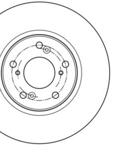 StopTech Drilled Sport Brake Rotor Front Right 13 Honda Accord Sport