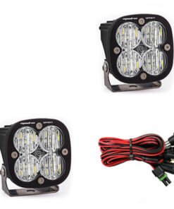 Baja Designs Squadron Sport Wide Cornering Pair LED Light Pods - Clear