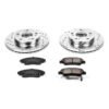 Power Stop 11-15 Honda CR-Z Front Z23 Evolution Sport Brake Kit
