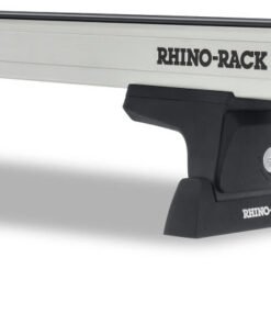 Rhino-Rack Heavy Duty 65in 2 Bar Roof Rack (No Tracks) - Silver