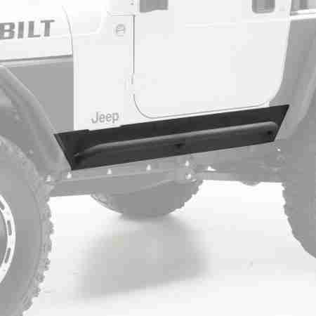 Smittybilt XRC Rock Sliders for 97-06 Jeep Wrangler TJ - With Step - 76871