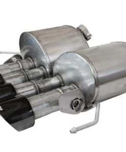 Corsa 2014-2019 Chevrolet Corvette C7 6.2L 2.75in Xtreme Valve-Back w/ Dual NPP & Quad Black Tips