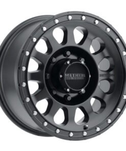 Method MR315 17x9 -12mm Offset 8x6.5 130.81mm CB Matte Black Wheel