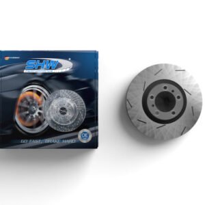 SHW 05-11 Mercedes-Benz G55 AMG 5.5L Front Slotted Monobloc Brake Rotor