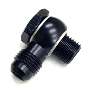 Fragola -6AN Male Banjo x 12mm x 1.5 - Black