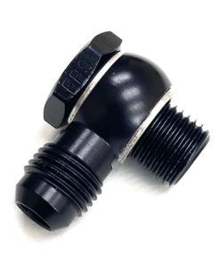 Fragola -4AN Male Banjo x 10mm x 1.0 - Black