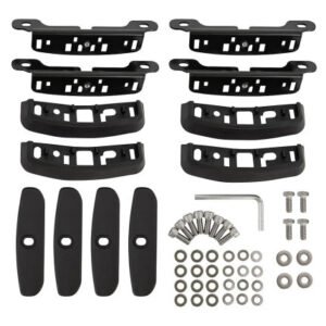 Rhino-Rack Flush & Raised Rail Side Mount RCP Base Kit - 4 pcs