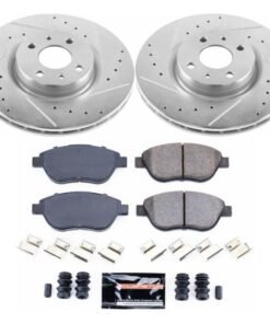 Power Stop 12-18 Fiat 500 Front Z23 Evolution Sport Brake Kit
