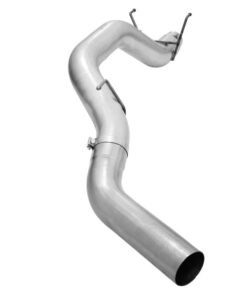 aFe Atlas 5in DPF-Back Aluminized Steel Exhaust Dodge RAM Diesel Trucks 13-14 L6-6.7L (td) Mega Cab