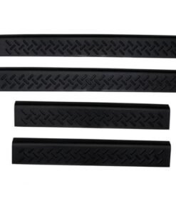 AVS 04-08 Ford F-150 Supercab Stepshields Door Sills 4pc - Black