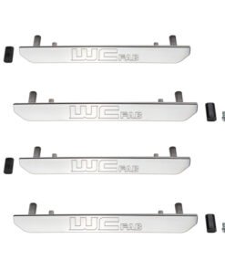Wehrli 2020+ GMC 2500/3500HD Fender Flare Marker Light Delete Kit w/Logo - Raw Finish