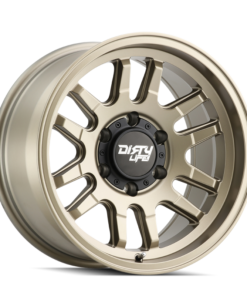 Dirty Life 9310 Canyon 17x9 / 5x127 BP / -12mm Offset / 71.5mm Hub Satin Gold Wheel