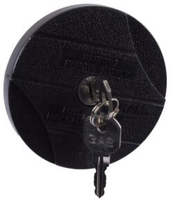 Omix Locking Gas Cap Black 78-90 Jeep Models