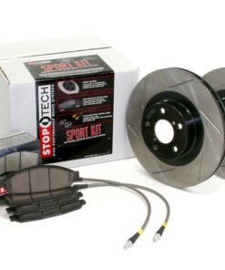 StopTech 03-06 Mitsubishi Lancer Evo AWD Four Wheel Slotted Sport Brake Kit