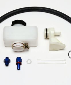 Wilwood 260-8742 Compact Remote Master Cylinder with Fittings Reservoir Kit