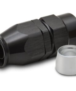 Vibrant Straight High Flow Hose End Fitting for PTFE Lined Flex Hose -16AN