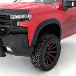 Lund 2019 Chevy Silverado 1500 SX-Sport Smooth Elite Series Front Fender Flares - Black (2 Pc.)