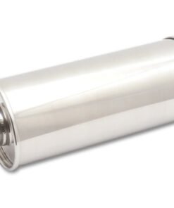Vibrant StreetPower Round Muff 5in x 9in x 14in long body 2.5in in I.D. x 2.5in out Center-Center
