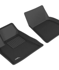 3D MAXpider 2012-2014 Tesla Model S Kagu 1st Row Floormat - Black