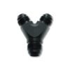Vibrant -4AN x -3AN x 3AN Y-Adapter Fitting - Aluminum