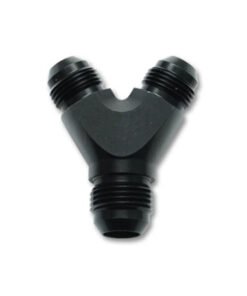 Vibrant -12AN x -8AN x -8AN Y-Adapter Fitting - Aluminum