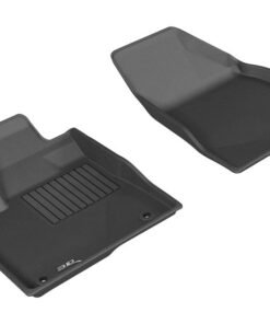 3D MAXpider 2014-2019 Toyota Highlander Kagu 1st Row Floormat - Black
