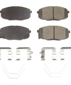 Power Stop 2018 Hyundai Elantra GT Front Z17 Evolution Ceramic Brake Pads w/Hardware
