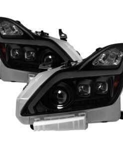 xTune Infiniti G37 Coupe HID Only 08-15 Projector Headlights Black Smoked PRO -JH-IG3708-2D-LB-BSM