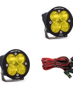Baja Designs Squadron R Pro Driving/Combo Pair LED Light Pods - Amber