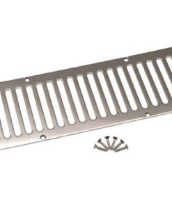 Kentrol 30405 Polished Stainless Steel Hood Vent for 1955-1977 Jeep CJ5