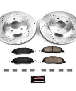 Power Stop 05-10 Ford Mustang Front Z23 Evolution Sport Brake Kit