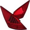 Anzo 321083 Red Lens LED Tail Lights for 2003-2005 Nissan 350Z