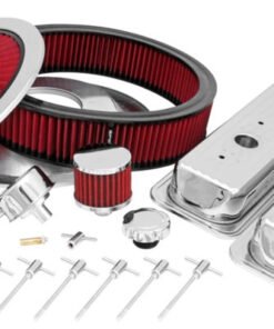 Spectre SB Chevy Centerbolt Deluxe Engine Dress Up Kit - Red