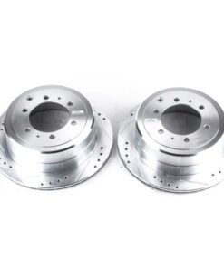Power Stop 96-97 Lexus LX450 Rear Evolution Drilled & Slotted Rotors - Pair