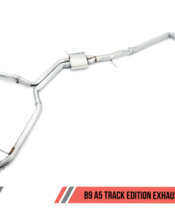 AWE Tuning Audi B9 A5 Track Edition Exhaust Dual Outlet - Diamond Black Tips (Includes DP)